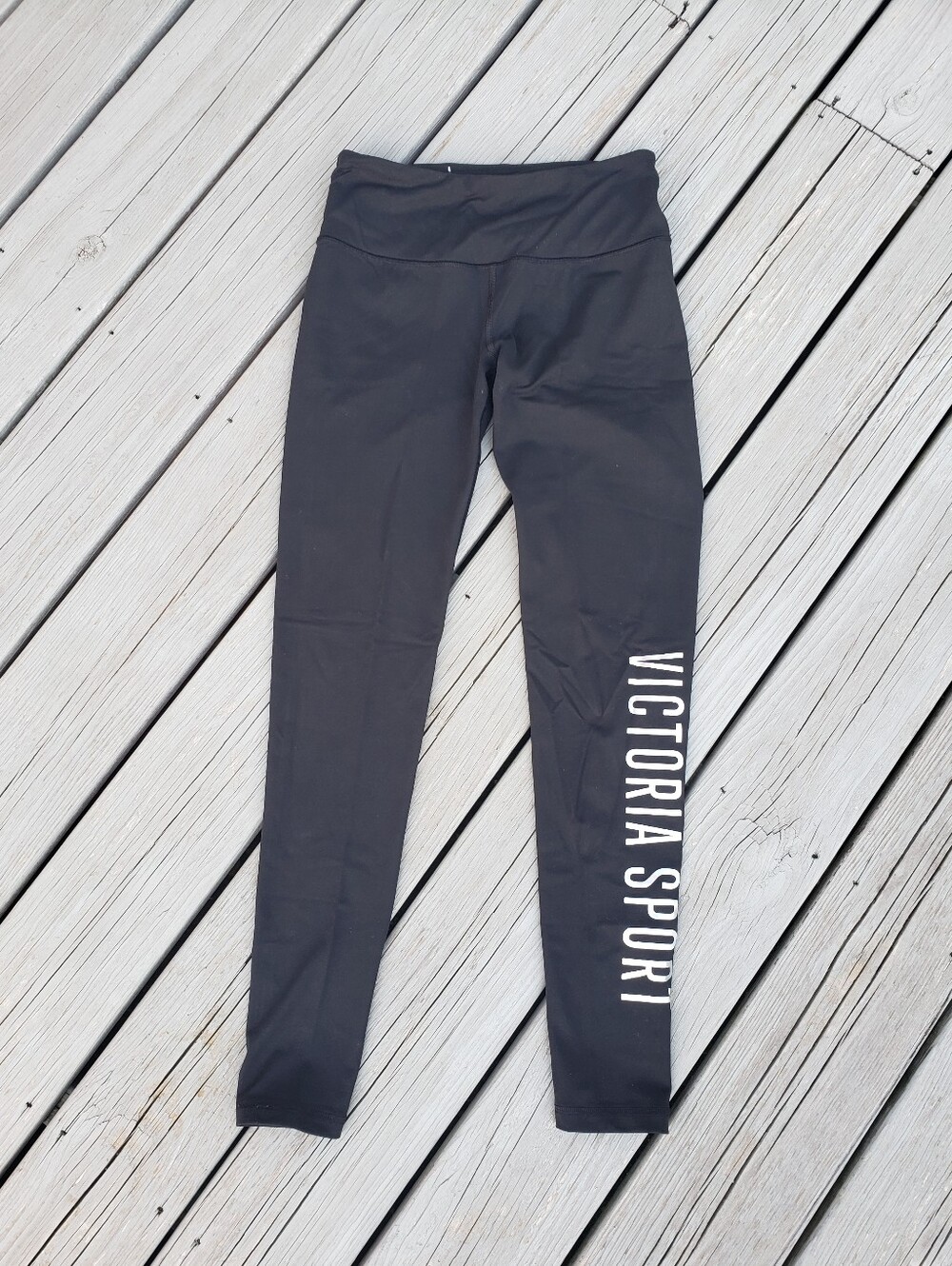Victoria's Secret Black Knockout Leggings Size Small